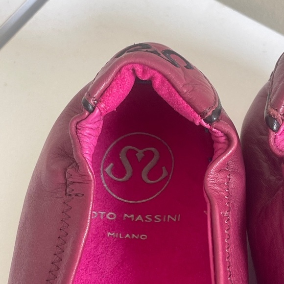 Soto Massini Milano Vegan Leather Orthotic Ballet Flats Sz 40 - Picture 6 of 16